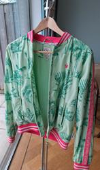 Groene Zomerjas met bloemenprint maat 176 me & my monkey, My Monkey, Jongen of Meisje, Ophalen of Verzenden, Zo goed als nieuw
