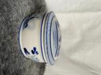 Delfts blauw porseleinen potje, Ophalen
