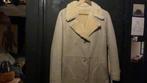 VINTAGE LANGE LAMMY COAT. M. WOMEN, Ophalen, Gedragen, Bruin