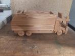 Houten Vrachtwagen / Kiepwagen - 40cm, Ophalen of Verzenden, Gebruikt, Bouwen