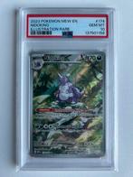 Nidoking 174 Illustration Rare PSA 10 - Pokémon Mew EN, Ophalen of Verzenden, Zo goed als nieuw, Losse kaart