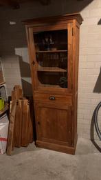 Teak kast, Huis en Inrichting, Kasten | Vitrinekasten, Ophalen, Zo goed als nieuw, 25 tot 50 cm, 50 tot 100 cm