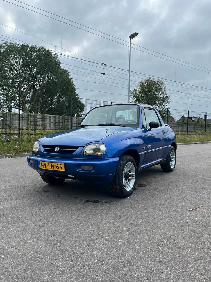 Suzuki X-90 1.6 16V 4WD 1996 Blauw, Auto's, Suzuki, Particulier, X-90, Benzine, SUV of Terreinwagen, Handgeschakeld, Origineel Nederlands