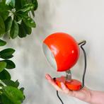 Retro vintage Hala Dijkstra bollamp oranje, Ophalen of Verzenden, Zo goed als nieuw, Metaal