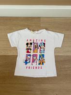 Wit shirt / top van Disney met print, Zara, maat 92, Kinderen en Baby's, Kinderkleding | Maat 92, Gebruikt, Meisje, Ophalen of Verzenden