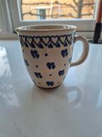 Pools handgemaakte aardewerk mok, beker, Ophalen of Verzenden, Zo goed als nieuw, Overige stijlen, Kop(pen) en/of Schotel(s)