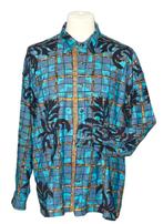 Armstrong vintage shirt, overhemd, blauw/aqua, Mt. 43 / XL, Armstrong, Zo goed als nieuw, Halswijdte 43/44 (XL), Verzenden