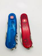 2x SET Wenger Commander/Backpacker RED & BLUE TRANSLUCENT Sw, Ophalen of Verzenden, Gebruikt