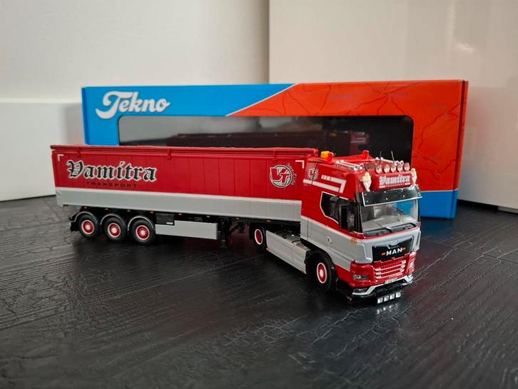 Tekno MAN Vamitra, Hobby en Vrije tijd, Modelauto's | 1:50, Nieuw, Bus of Vrachtwagen, Tekno, Ophalen of Verzenden