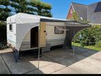 Caravan Knaus Azur met voortent en luifel, Rondzit, Tot en met 3, Particulier, Lengtebed