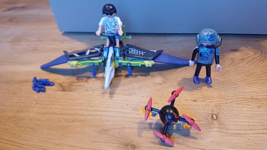 Playmobil dinojager met drone, Ophalen of Verzenden