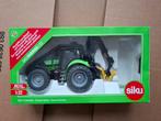Siku1:32 Deutz Agrotron bosbouw, Hobby en Vrije tijd, Modelauto's | 1:32, Ophalen of Verzenden, Zo goed als nieuw, Tractor of Landbouw