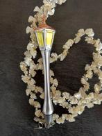 Vintage kerstbal van glas lantaarn, Diversen, Kerst, Ophalen of Verzenden, Zo goed als nieuw