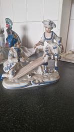 Royal Dux Beeld - Kinderen op Wip, Antiek en Kunst, Ophalen