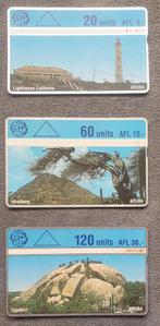 Set telefoonkaarten Aruba 3 stuks gebruikt, Ophalen of Verzenden, Nederland