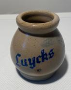 Luycks mosterd potje. Hoogte 7 cm., Antiek en Kunst, Antiek | Keramiek en Aardewerk, Ophalen of Verzenden