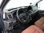 Ford Transit Custom 2.0TDCi 170PK Automaat Limited | Leder |, Auto's, Gebruikt, 4 cilinders, 2108 kg, Blauw
