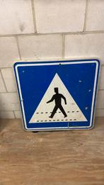 Oud ijzeren verkeersbord, Antiek en Kunst, Ophalen