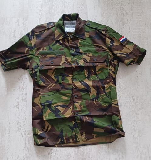militair overhemd woodland, Verzamelen, Militaria | Algemeen, Landmacht, Kleding of Schoenen, Nederland, Ophalen of Verzenden