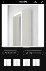 IKEA Nissedal spiegel wit - 40x150 cm - Zo goed als nieuw, Ophalen, Minder dan 50 cm, 100 tot 150 cm, Zo goed als nieuw