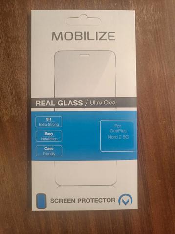 OnePlus Nord 2 5G Screenprotector - Gehard Glas beschikbaar voor biedingen