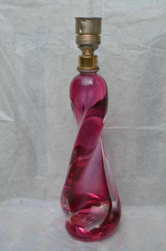 Val st. Lambert lampevoet helaas ongemerkt wel gaaf, Antiek en Kunst, Ophalen of Verzenden