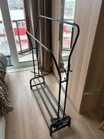 Kledingrek met dubbele stang en schoenenrek, Ophalen, Zo goed als nieuw