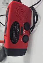 Draagbare FM / AM noodradio op zonne energie met zaklamp, Ophalen of Verzenden, Nieuw