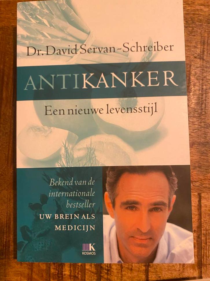 Antikanker - Dr. David Servan-Schreiber, Boeken, Gezondheid, Dieet en Voeding, Zo goed als nieuw, Dieet en Voeding, Ophalen of Verzenden