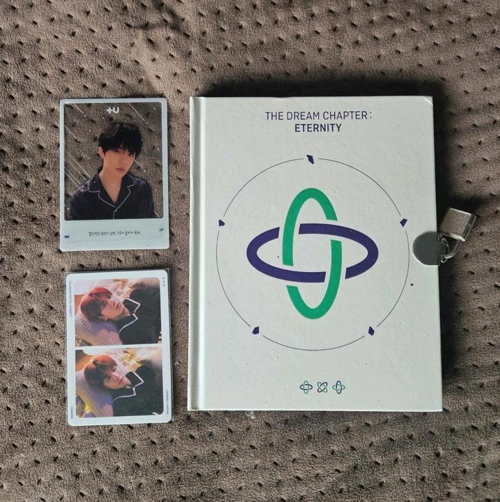 Kpop txt the dream chapter eternity album met photocards, Cd's en Dvd's, Cd's | Wereldmuziek, Zo goed als nieuw, Verzenden