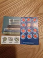 Gratis trekpleister handdoek zegels, Ophalen of Verzenden, Winkel, Super of Benzinepomp, Zegels, Bonnen of Punten