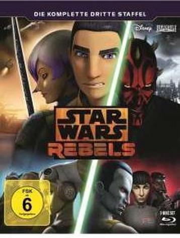 Star Wars Rebels Seizoen 3 Blu-ray, Sealed Origineel 3 disc beschikbaar voor biedingen