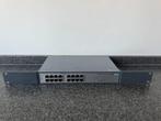 HPE Officeconnect 1420 16 poort switch inclusief rackmount, Ophalen of Verzenden, Gebruikt