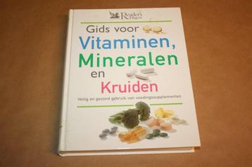 Gids voor vitaminen, mineralen en kruiden beschikbaar voor biedingen