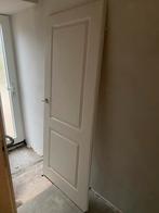 Witte opdek binnendeur, Doe-het-zelf en Verbouw, Deuren en Horren, Ophalen, 80 tot 100 cm, Binnendeur, Zo goed als nieuw