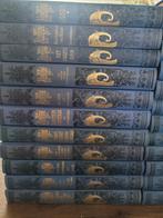 Jules Verne:23 delen uit de befaamde 'Blauwe Bandjes' editie, Ophalen of Verzenden, Zo goed als nieuw, Jules Verne
