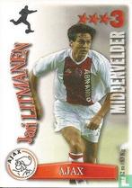 Spelerskaart Ajax - Jari Litmanen  2003, Verzamelen, Sportartikelen en Voetbal, Ophalen of Verzenden, Zo goed als nieuw, Ajax