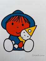 Originele Dick Bruna Zeefdruk - Handgesigneerd Nijntje Miffy, Ophalen of Verzenden