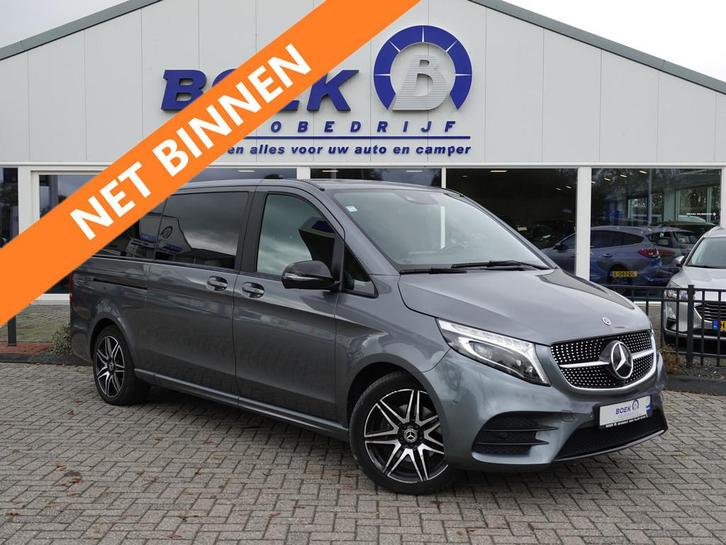 Mercedes-Benz V-Klasse 220d Extra Lang Avantgarde AMG VOL LE, Auto's, Bestelauto's, Bedrijf, Te koop, 360° camera, ABS, Achteruitrijcamera