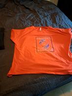Rood shirt, maat 50/52, Rebel & Music, Rebel & Music, Maat 46/48 (XL) of groter, Ophalen of Verzenden, Korte mouw
