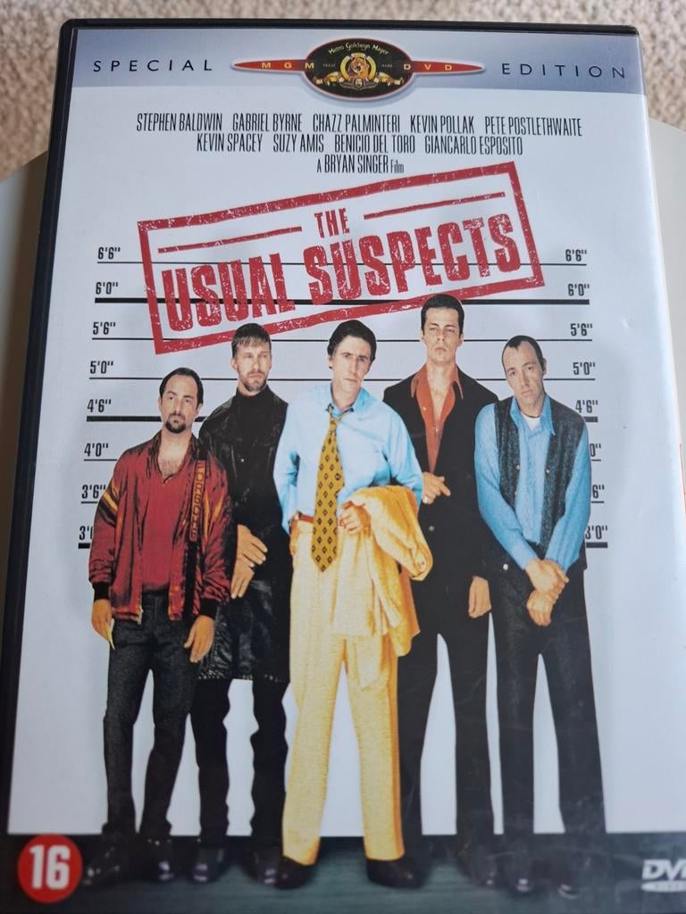 The usual suspects 2 discs, Ophalen of Verzenden, Zo goed als nieuw, Actie en Avontuur, Alle leeftijden