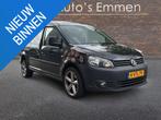 Volkswagen Caddy 1.6 TDI Maxi AIRCO CRUISE LMV TREKHAAK, Euro 5, Stof, Gebruikt, Zwart