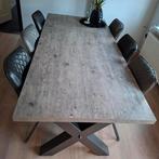 Mooi eettafel en stoelen 6 stuks, Huis en Inrichting, Ophalen, Zo goed als nieuw