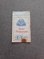 Hotel Restaurant bij Koos Kerstholt suikerzakje, Ophalen of Verzenden, Nederland