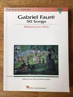 Gabriel Faure, 50 songs, medium/ low voice, Muziek en Instrumenten, Bladmuziek, Klassiek, Zang, Ophalen of Verzenden, Zo goed als nieuw