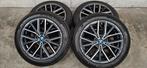 18" BMW 838M X1 IX1 X2 U11 U10 orig velgen winterbanden 7mm, 18 inch, Gebruikt, Banden en Velgen, Personenwagen