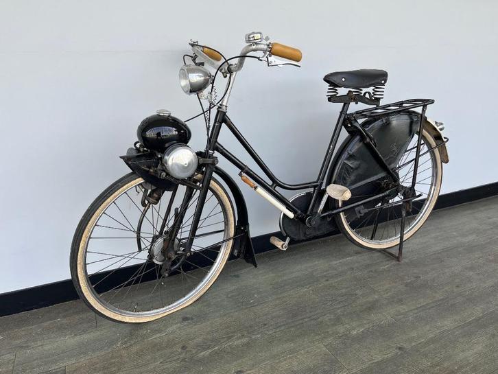 Berini M13 met Eysink Rijwiel, Fietsen en Brommers, Brommers | Oldtimers, Overige merken, Maximaal 45 km/u, Ophalen