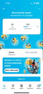 ah zegels bioscoop, Tickets en Kaartjes, Eén persoon, Vrijkaartje alle films