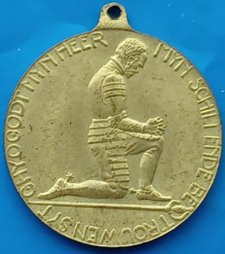 Penning met oog 400ste geboortedag Willem van Oranje -1933, Postzegels en Munten, Penningen en Medailles, Overige materialen, Nederland