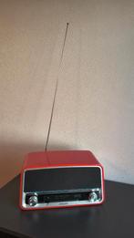 Rode Philips ORT 7500/10 DAB+ radio, Ophalen, Zo goed als nieuw, Radio